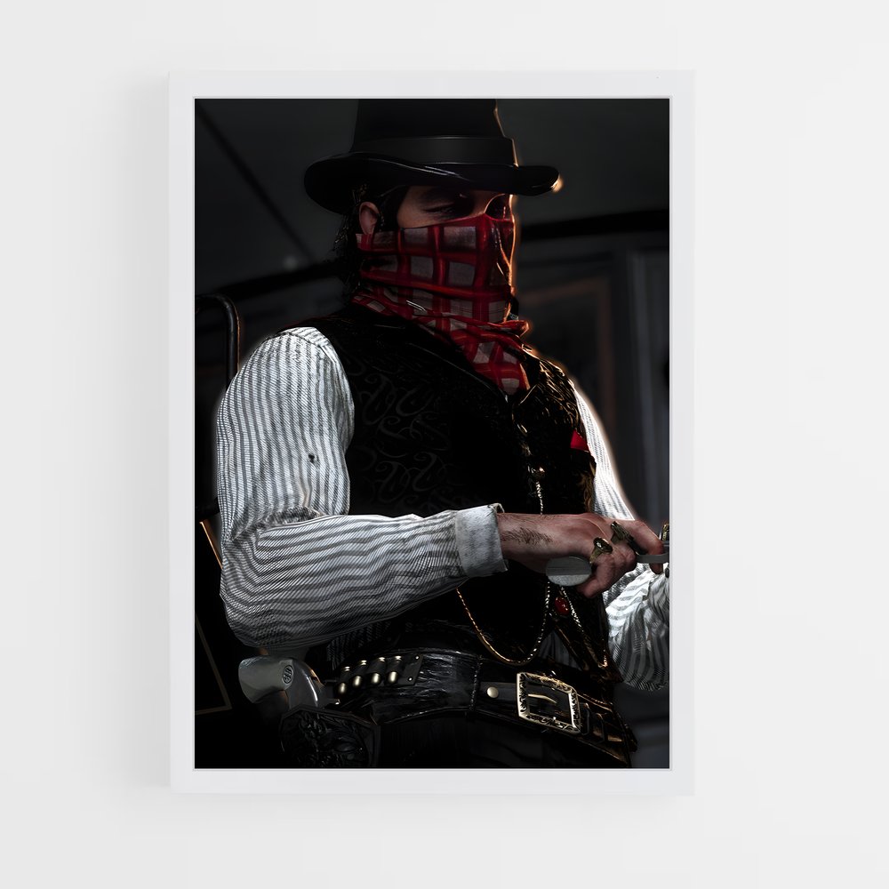 Poster Dutch Van der Linde – affiche Red Dead Redemption (vue 3)